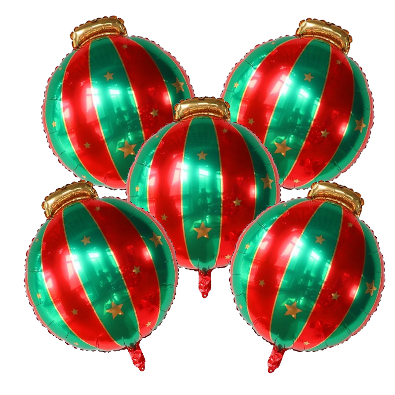 5pcs Red Green Christmas Ball  - Party Event Supply Store 评论和价格