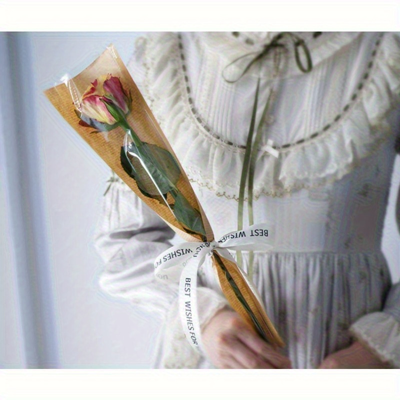 10pcs Transparent Bouquet Pack - Cotton Candy Cone 评论和价格