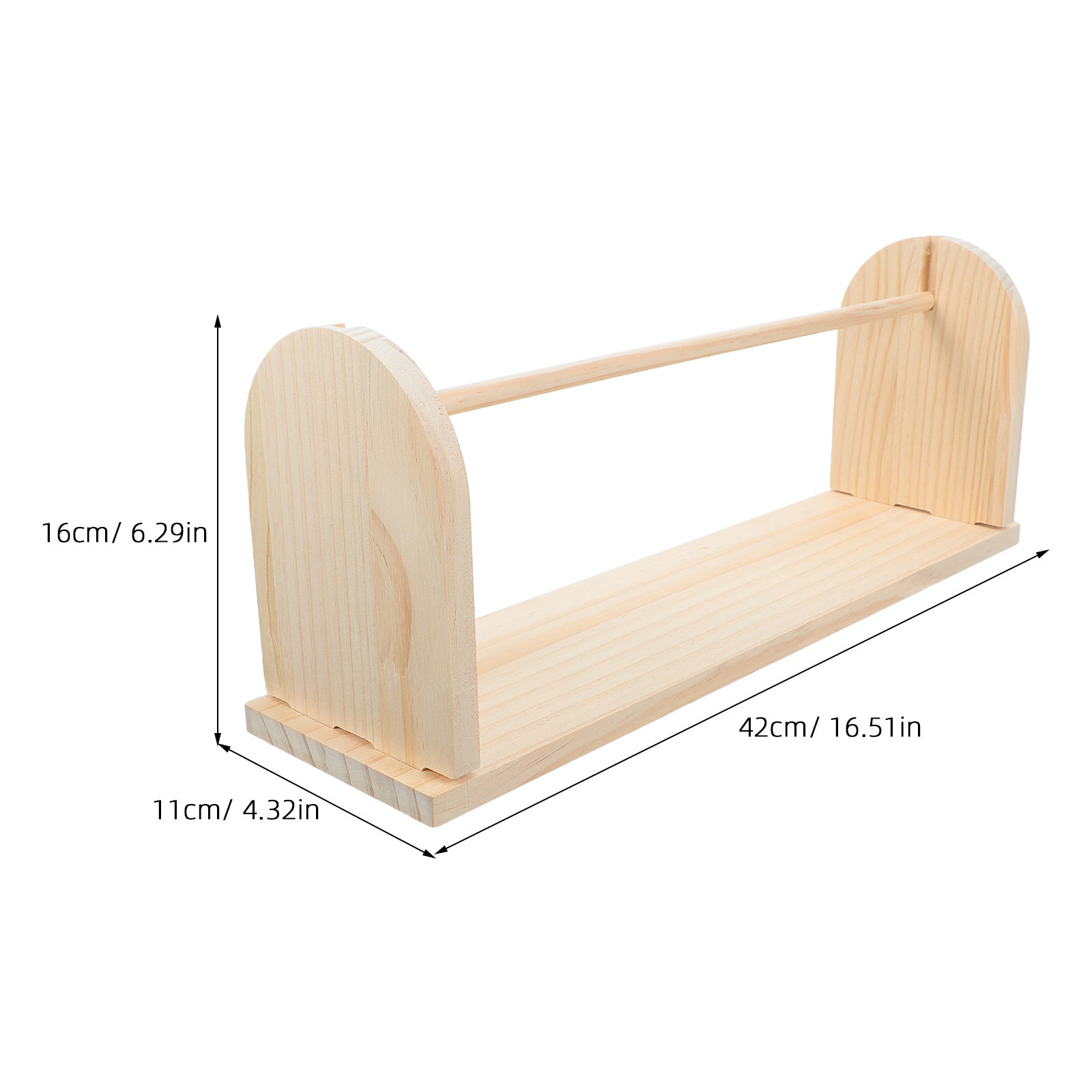 Wooden Tabletop Paper Roll Hol - Papercraft Supply Ribbon 评论和价格