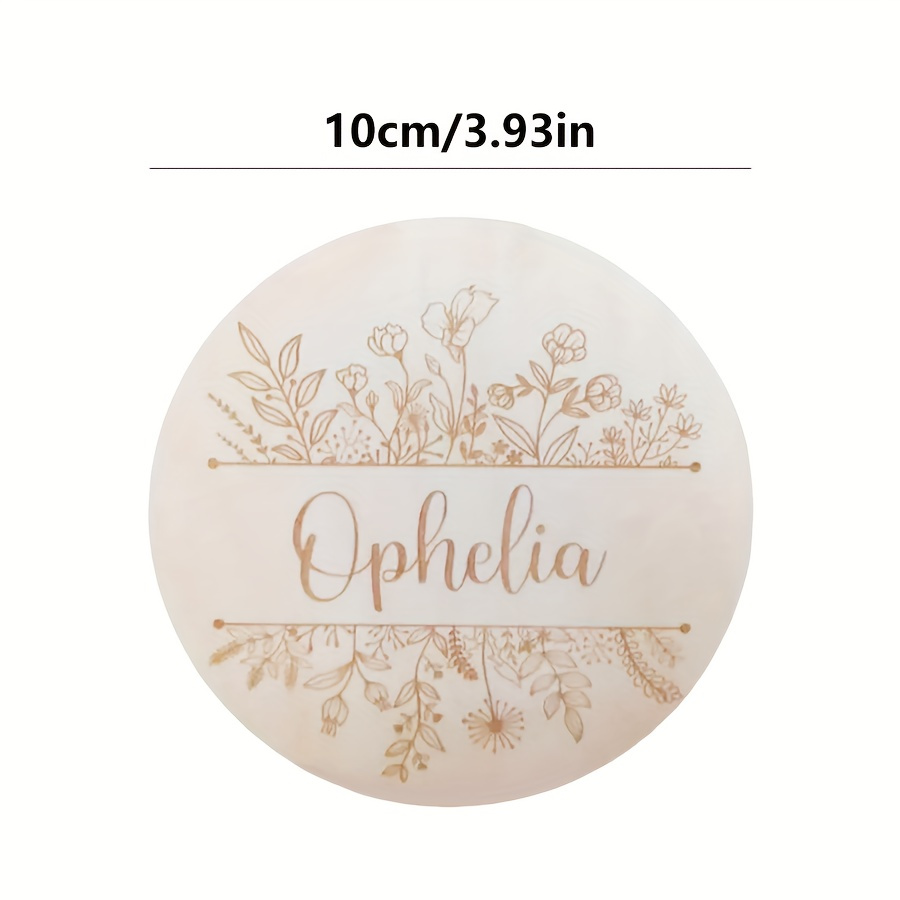 Personalized Floral Engraved N - Eve Party 评论和价格