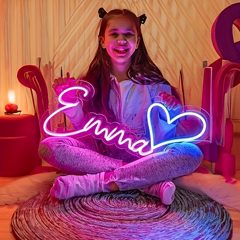 Custom Neon LED Wall Sign with - Neon Sign Party 评论和价格