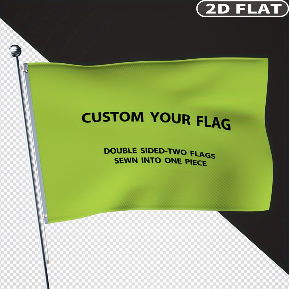 2D FLAT Custom Double-Sided Fl - Eve Party 评论和价格