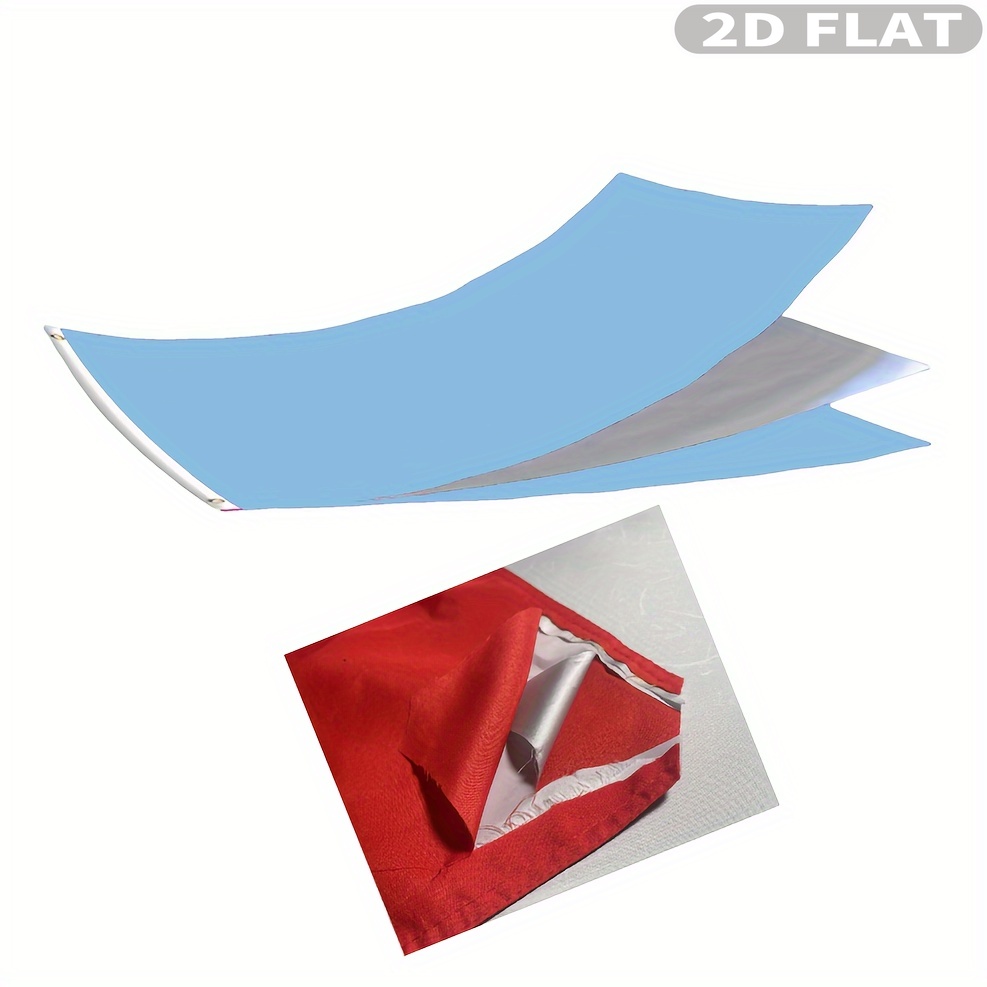 2D FLAT Custom Double-Sided Fl - Eve Party 评论和价格