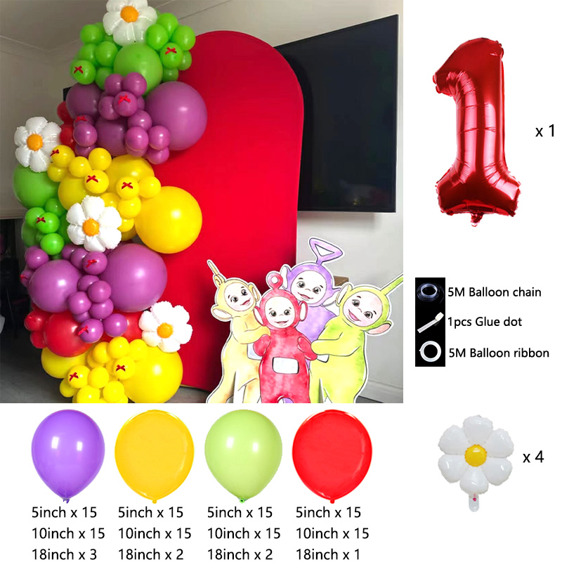 Teletubbies Themed Balloon Arc - Balloon Arch Kit 评论和价格