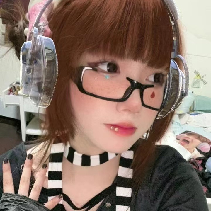 Y2K Black Half Frame Glasses W - Photo Booth Frame 评论和价格