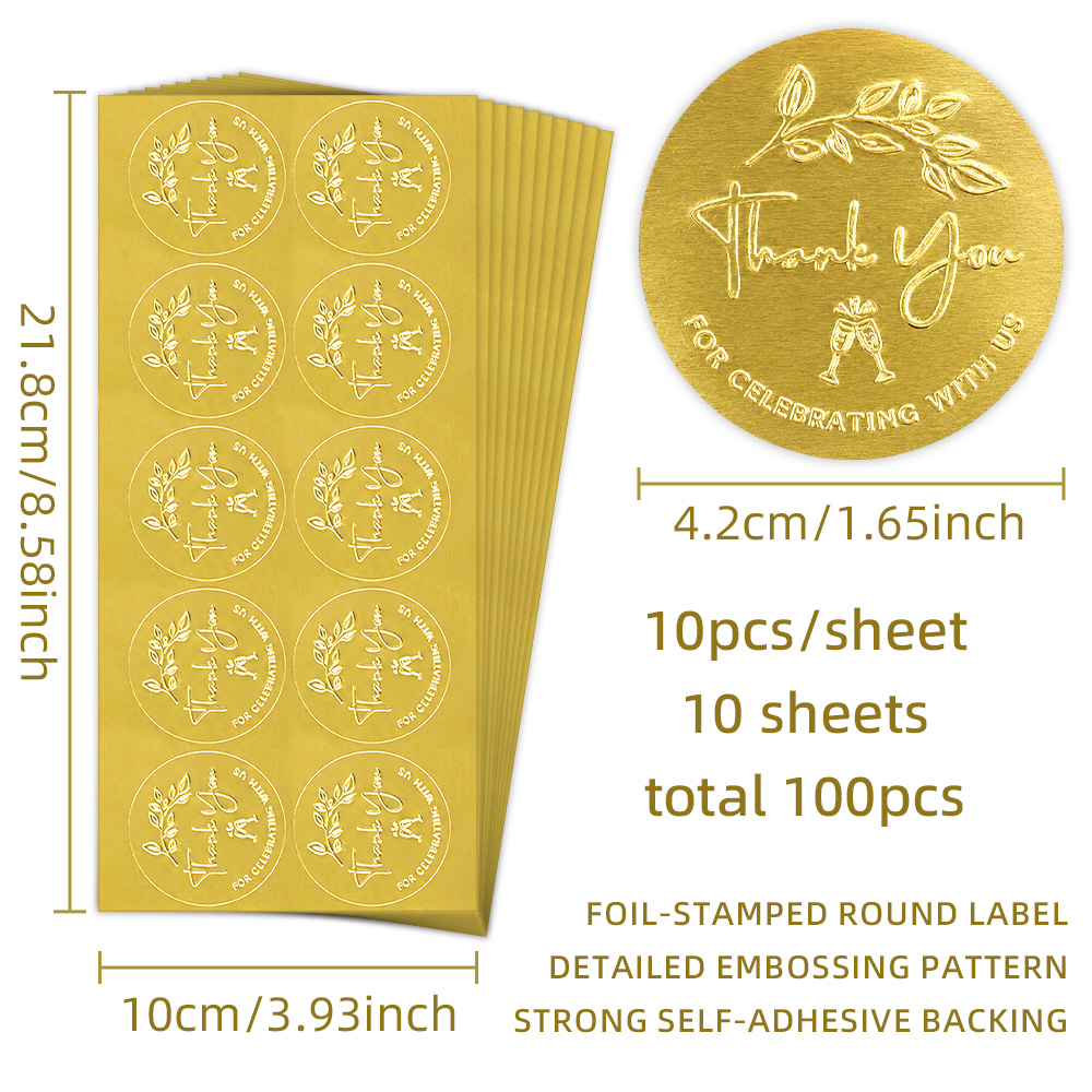 100PCS Thank You for Celebrati - Party Favor Bag 评论和价格