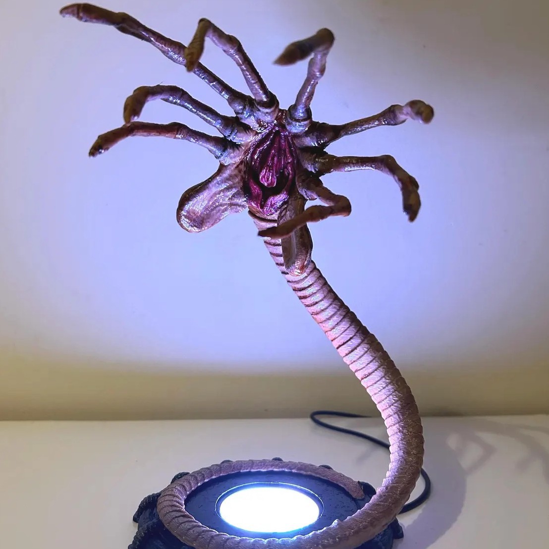 Alien Facehugger Lamp Nightlig - Neon Sign Party 评论和价格
