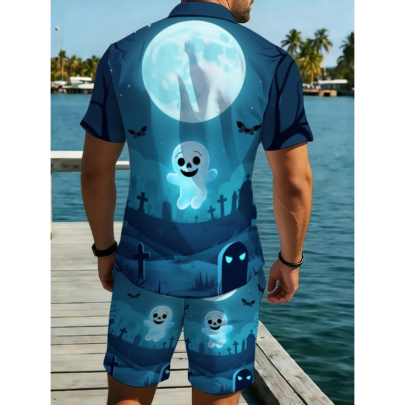 Premium Mens Two Piece Hallowe - Event & Party Supply 评论和价格