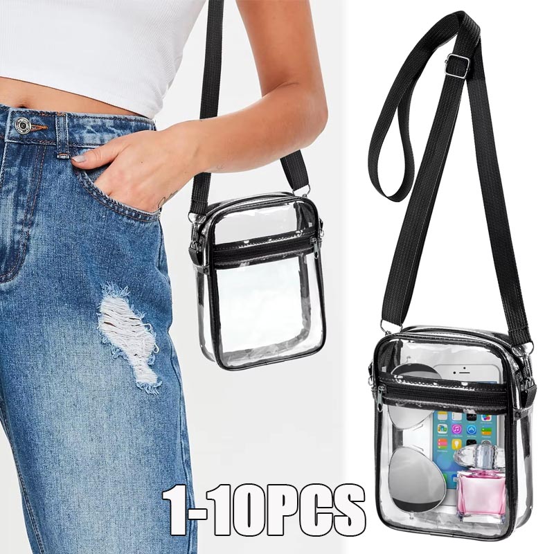 1-10PCS Women Clear Crossbody  - Event & Party Supply 评论和价格